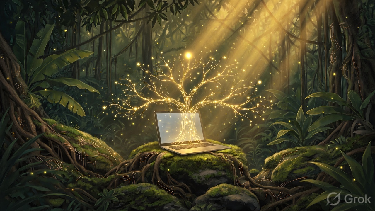 Aether — a cyberpunk multi-agent AI architecture system running locally on MacBook M5 Pro