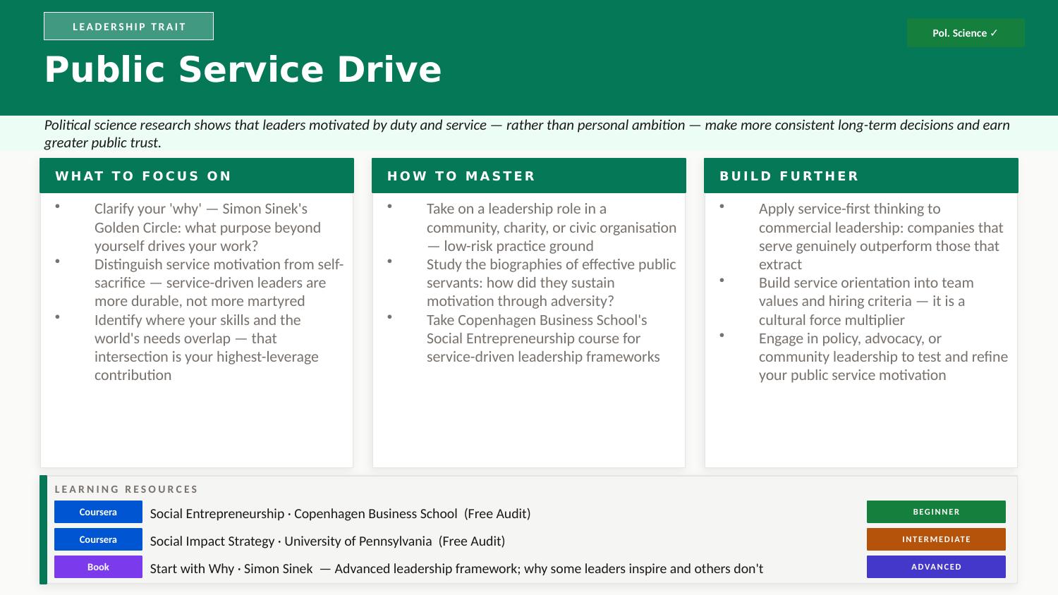 Public Service Drive deep-dive slide